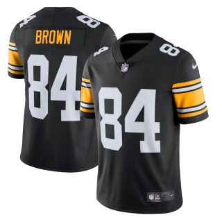 Men's Pittsburgh Steelers Antonio Brown Nike Black Alternate Vapor Untouchable Limited Jersey