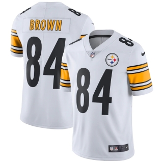 Men's Pittsburgh Steelers Antonio Brown Nike White Vapor Untouchable Limited Player Jersey
