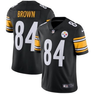 Men's Pittsburgh Steelers Antonio Brown Nike Black Vapor Untouchable Limited Player Jersey