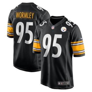 Men's Pittsburgh Steelers Chris Wormley Nike Black Game Jersey