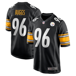 Men's Pittsburgh Steelers Isaiah Buggs Nike Black Game Jersey