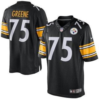 Mens Nike Joe Greene Black Pittsburgh Steelers Retired Player Limited Jersey