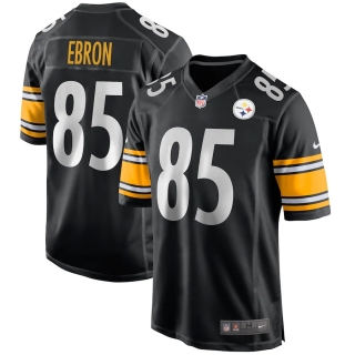 Men's Pittsburgh Steelers Eric Ebron Nike Black Game Jersey