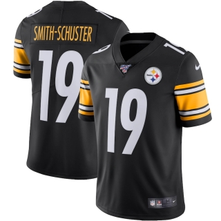 Men's Pittsburgh Steelers JuJu Smith-Schuster Nike Black NFL 100 Vapor Limited Jersey