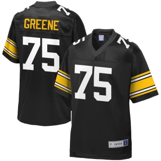 Men's Pittsburgh Steelers Joe Greene NFL Pro Line Black Retired Player Jersey