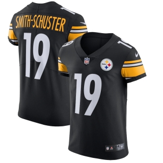 Men's Pittsburgh Steelers Juju Smith-Schuster Nike Black Vapor Elite Jersey
