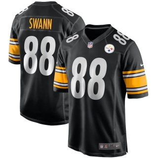 Men's Pittsburgh Steelers Lynn Swann Nike Black Game Retired Player Jersey