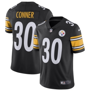 Men's Pittsburgh Steelers James Conner Nike Black Vapor Untouchable Limited Jersey