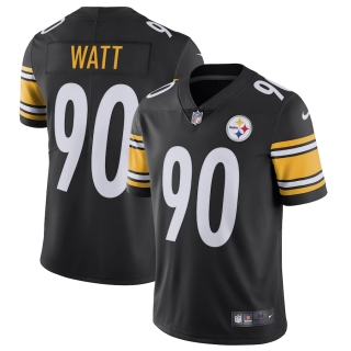 Men's Pittsburgh Steelers TJ Watt Nike Black Vapor Untouchable Limited Jersey