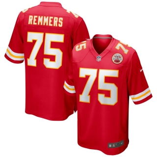 Men's Kansas City Chiefs Mike Remmers Nike Red Game Jersey