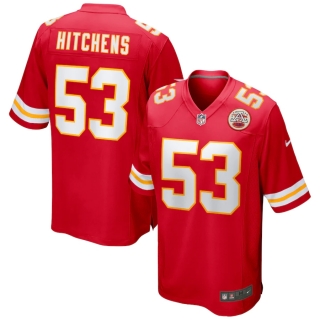 Men's Kansas City Chiefs Anthony Hitchens Nike Red Game Jersey