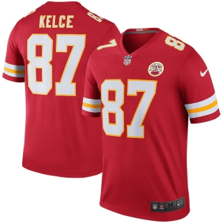 Men's Kansas City Chiefs Travis Kelce Nike Red Legend Jersey