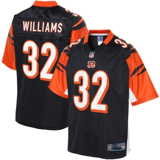 Men's Cincinnati Bengals Trayveon Williams NFL Pro Line Black Big & Tall Player Jersey