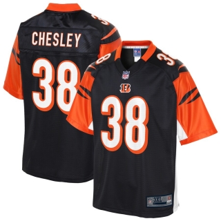 Men's Cincinnati Bengals Anthony Chesley NFL Pro Line Black Big & Tall Player Jersey