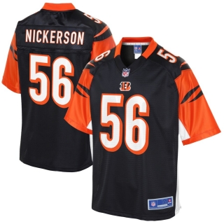 Men's Cincinnati Bengals Hardy Nickerson NFL Pro Line Black Big & Tall Player Jersey