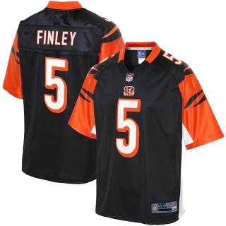 Men's Cincinnati Bengals Ryan Finley NFL Pro Line Black Big & Tall Player Jersey