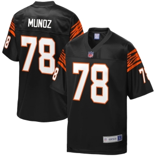 Men's Cincinnati Bengals Anthony Munoz NFL Pro Line Black Replica Retired Player Jersey