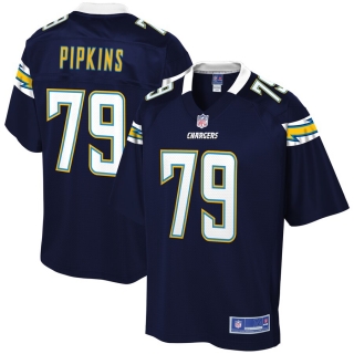 Men's Los Angeles Chargers Trey Pipkins NFL Pro Line Navy Player Jersey
