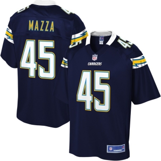 Men's Los Angeles Chargers Cole Mazza NFL Pro Line Navy Team Player Jersey