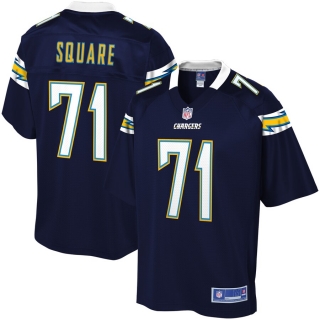 Men's Los Angeles Chargers Damion Square NFL Pro Line Navy Player Jersey