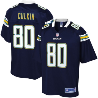 Men's Los Angeles Chargers Sean Culkin NFL Pro Line Navy Team Color Player Jersey