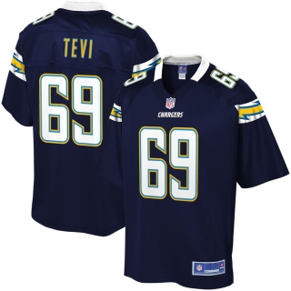 Men's Los Angeles Chargers Sam Tevi NFL Pro Line Navy Team Color Player Jersey
