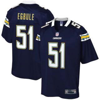 Men's Los Angeles Chargers Emeke Egbule NFL Pro Line Navy Big & Tall Player Jersey