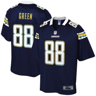 Men's Los Angeles Chargers Virgil Green NFL Pro Line Navy Big & Tall Player Jersey