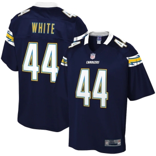Men's Los Angeles Chargers Kyzir White NFL Pro Line Navy Big & Tall Player Jersey