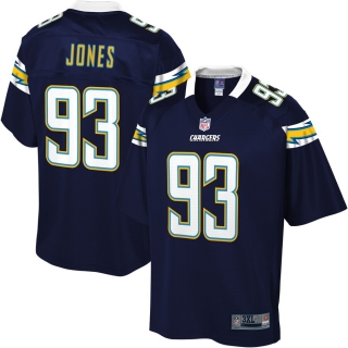 Men's Los Angeles Chargers Justin Jones NFL Pro Line Navy Big & Tall Team Player Jersey