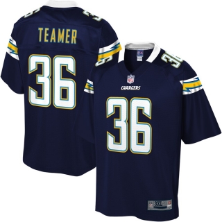 Men's Los Angeles Chargers Roderic Teamer NFL Pro Line Navy Big & Tall Team Player Jersey