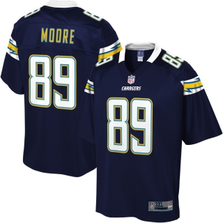 Men's Los Angeles Chargers Jason Moore NFL Pro Line Navy Big & Tall Team Player Jersey