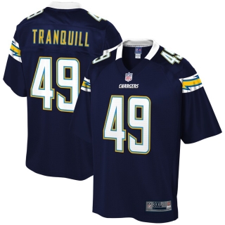 Men's Los Angeles Chargers Drue Tranquill NFL Pro Line Navy Big & Tall Player Jersey