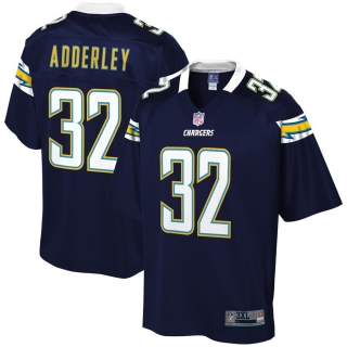 Men's Los Angeles Chargers Nasir Adderley NFL Pro Line Navy Big & Tall Player Jersey