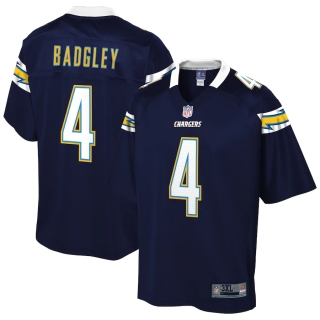 Men's Los Angeles Chargers Michael Badgley NFL Pro Line Navy Big & Tall Team Player Jersey