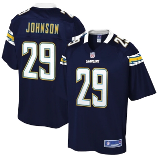 Men's Los Angeles Chargers Dontae Johnson NFL Pro Line Navy Player Jersey