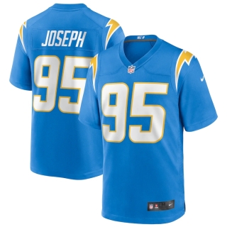 Men's Los Angeles Chargers Linval Joseph Nike Powder Blue Game Player Jersey