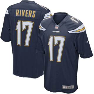 Mens Los Angeles Chargers Philip Rivers Nike Navy Blue Game Jersey