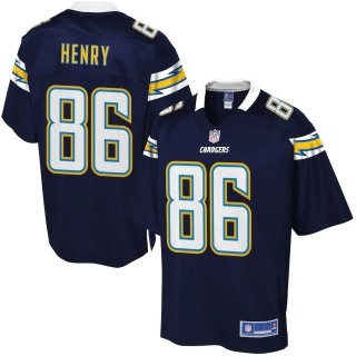 Men's Los Angeles Chargers Hunter Henry Pro Line Navy Player Jersey