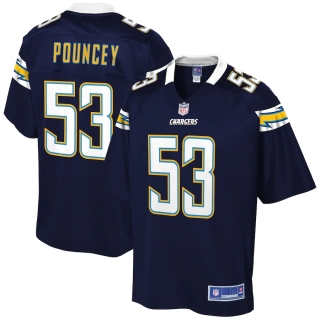 Men's Los Angeles Chargers Mike Pouncey NFL Pro Line Navy Player Jersey