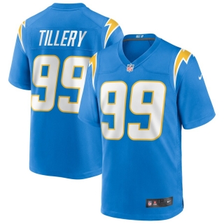 Men's Los Angeles Chargers Jerry Tillery Nike Powder Blue Game Jersey