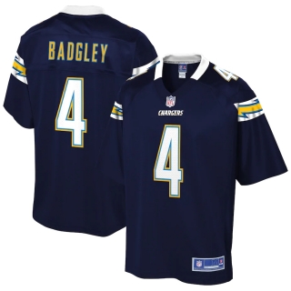 Men's Los Angeles Chargers Michael Badgley NFL Pro Line Navy Team Player Jersey