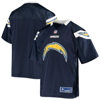 Men's Los Angeles Chargers NFL Pro Line Navy Logo Team Icon Jersey
