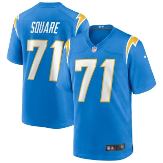 Men's Los Angeles Chargers Damion Square Nike Powder Blue Game Jersey