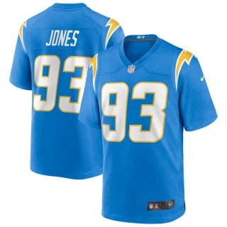 Men's Los Angeles Chargers Justin Jones Nike Powder Blue Game Jersey