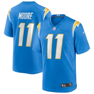 Men's Los Angeles Chargers Jason Moore Nike Powder Blue Team Game Jersey