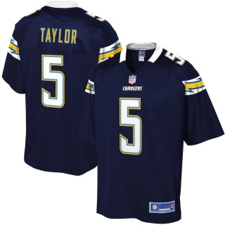Tyrod Taylor Los Angeles Chargers NFL Pro Line Primary Player Jersey - Navy