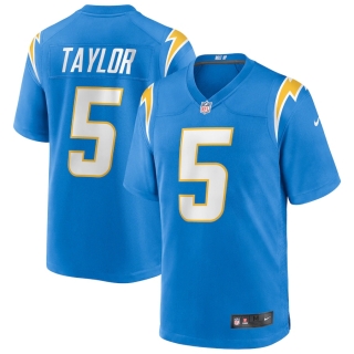 Men's Los Angeles Chargers Tyrod Taylor Nike Powder Blue Game Jersey