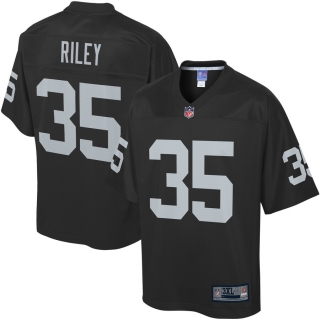 Men's Las Vegas Raiders Curtis Riley NFL Pro Line Black Big & Tall Team Player Jersey