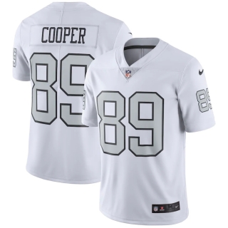 Men's Las Vegas Raiders Amari Cooper Nike White Vapor Untouchable Color Rush Limited Player Jersey